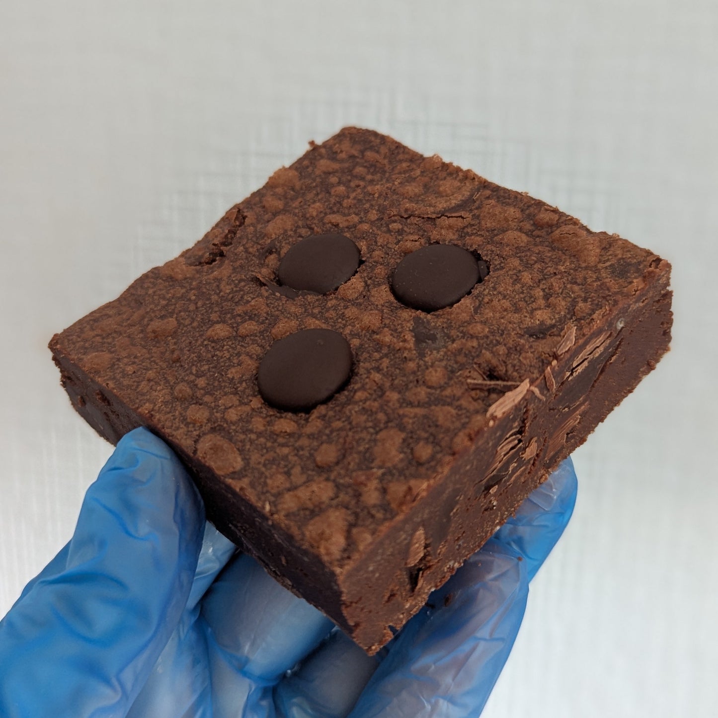Extra Dark Chocolate Vegan Brownie