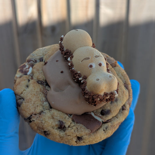 Kinder Hippo Stuffed Cookie